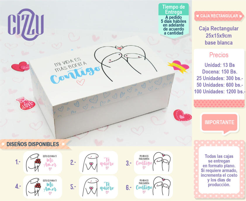 CAJA RECTANGULAR