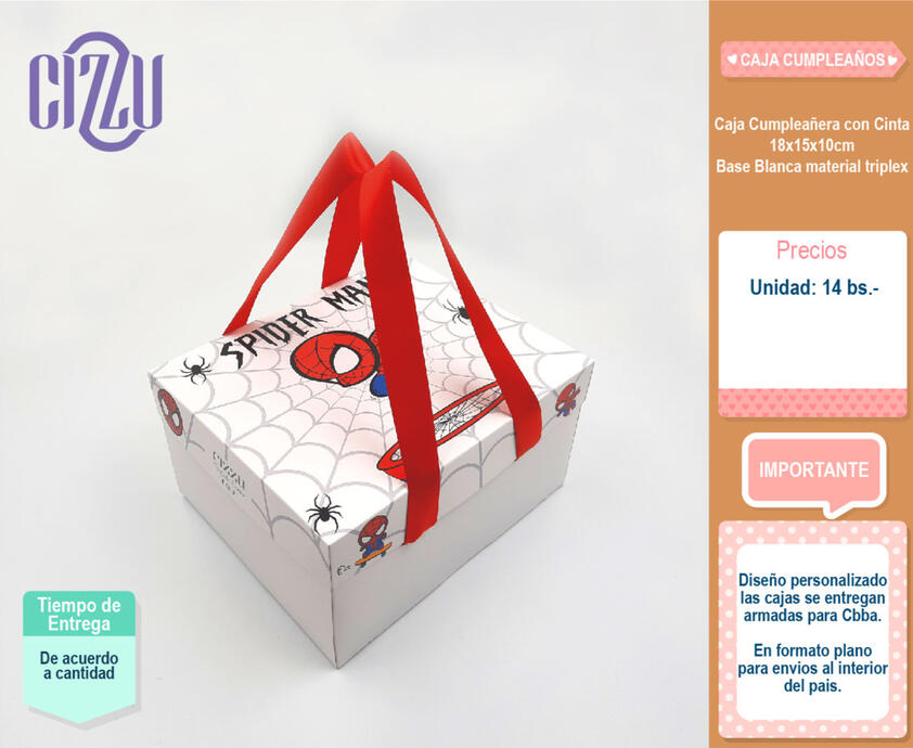 CAJA CUMPLEAÑOS