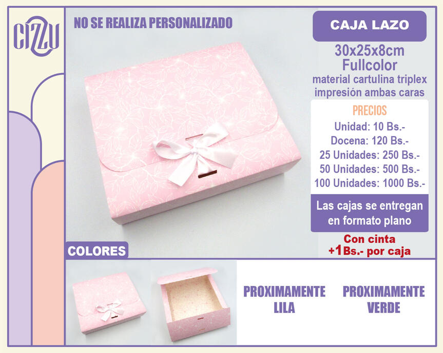 CAJA LAZO