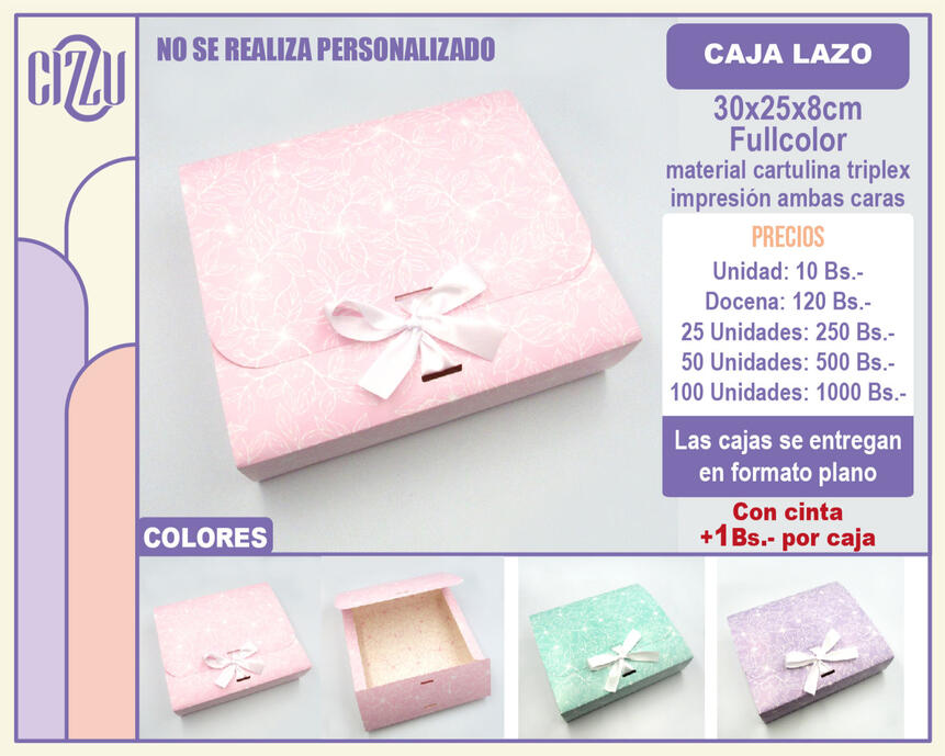 CAJA LAZO